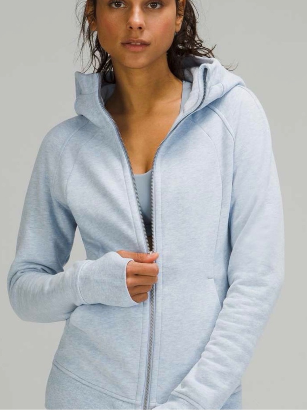 lululemon athletica blue Full-Zip Hoodie Jacket